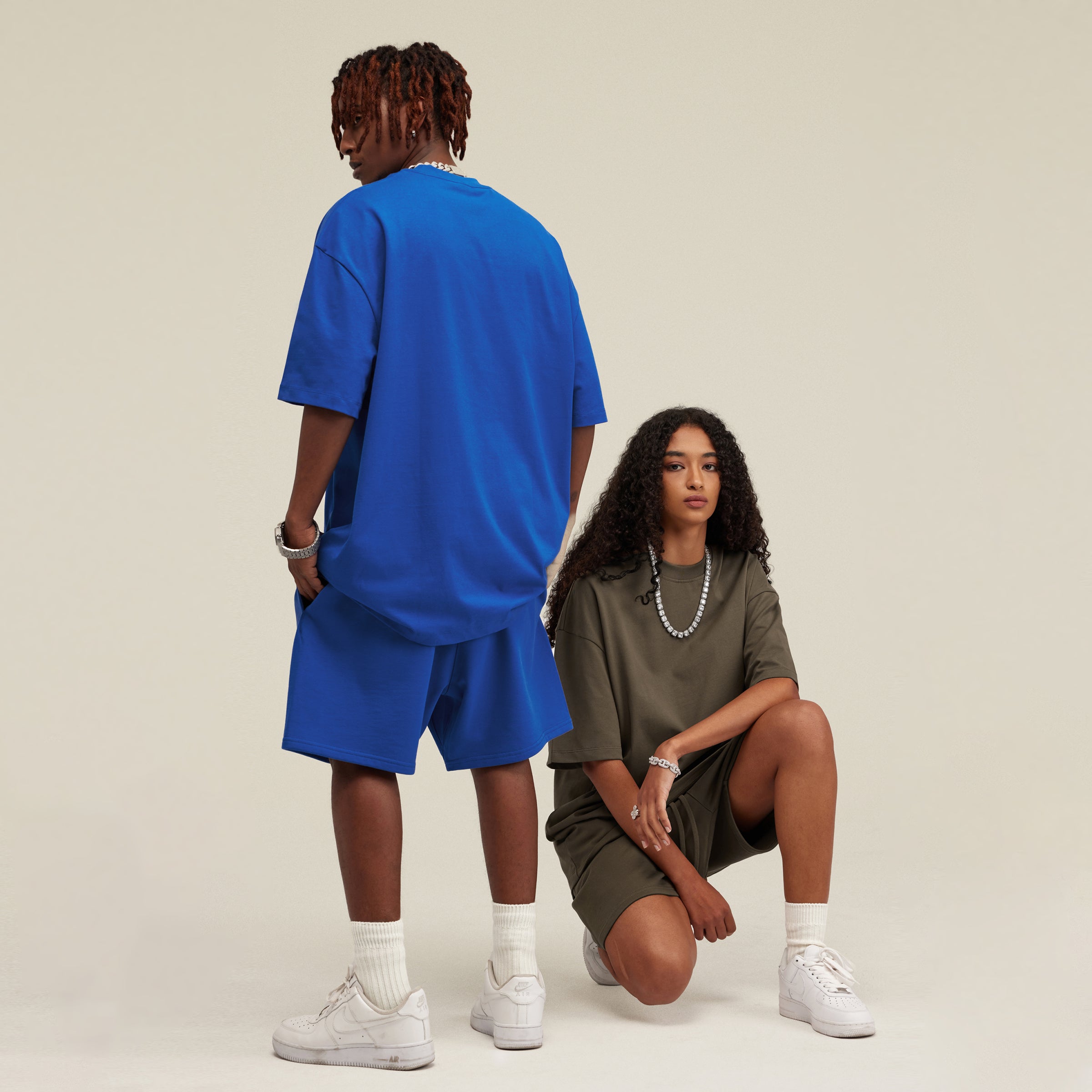 Oversized Sweat Shorts