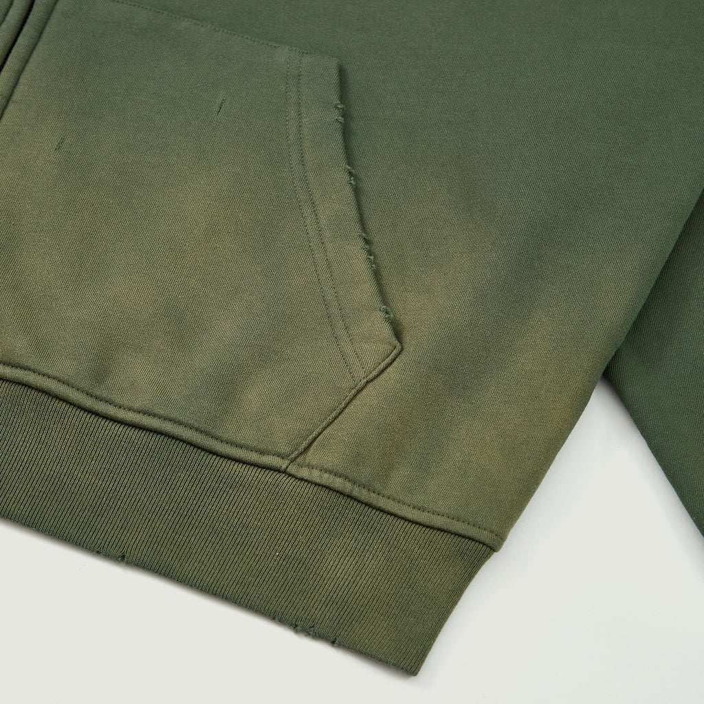 Faded Full Zip Hoodie